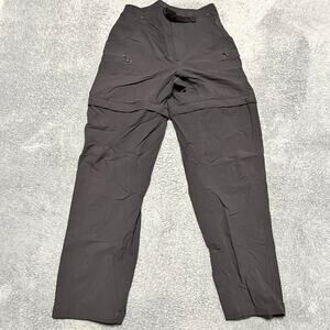 REI Hiking Pants Mens 30 (29x32) Gray UPF 40+ Nylon Belt Zipper Pockets